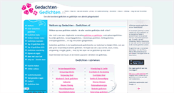 Desktop Screenshot of gedachten-gedichten.nl